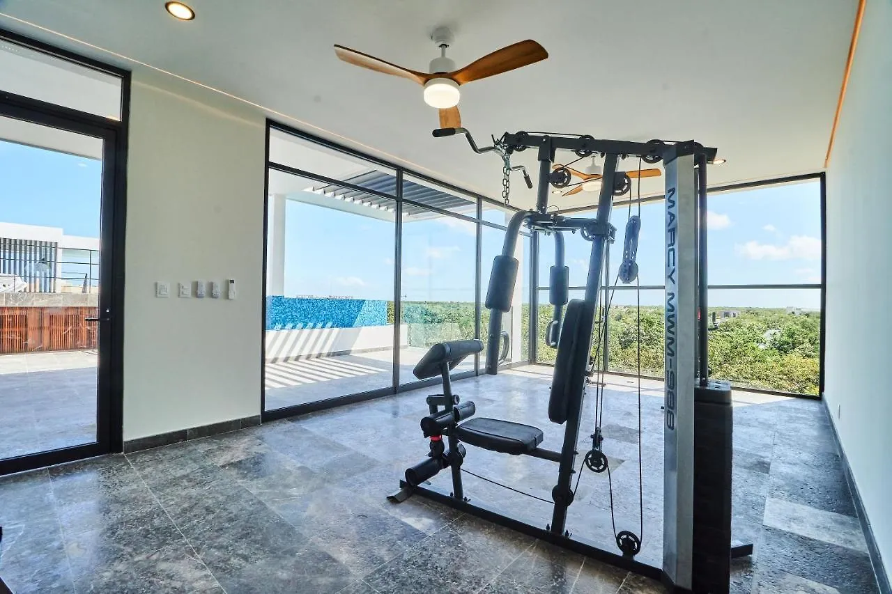 Διαμέρισμα Ph Hamlet -Private Pool & Roof & Beach Club Access Τουλούμ Μεξικό