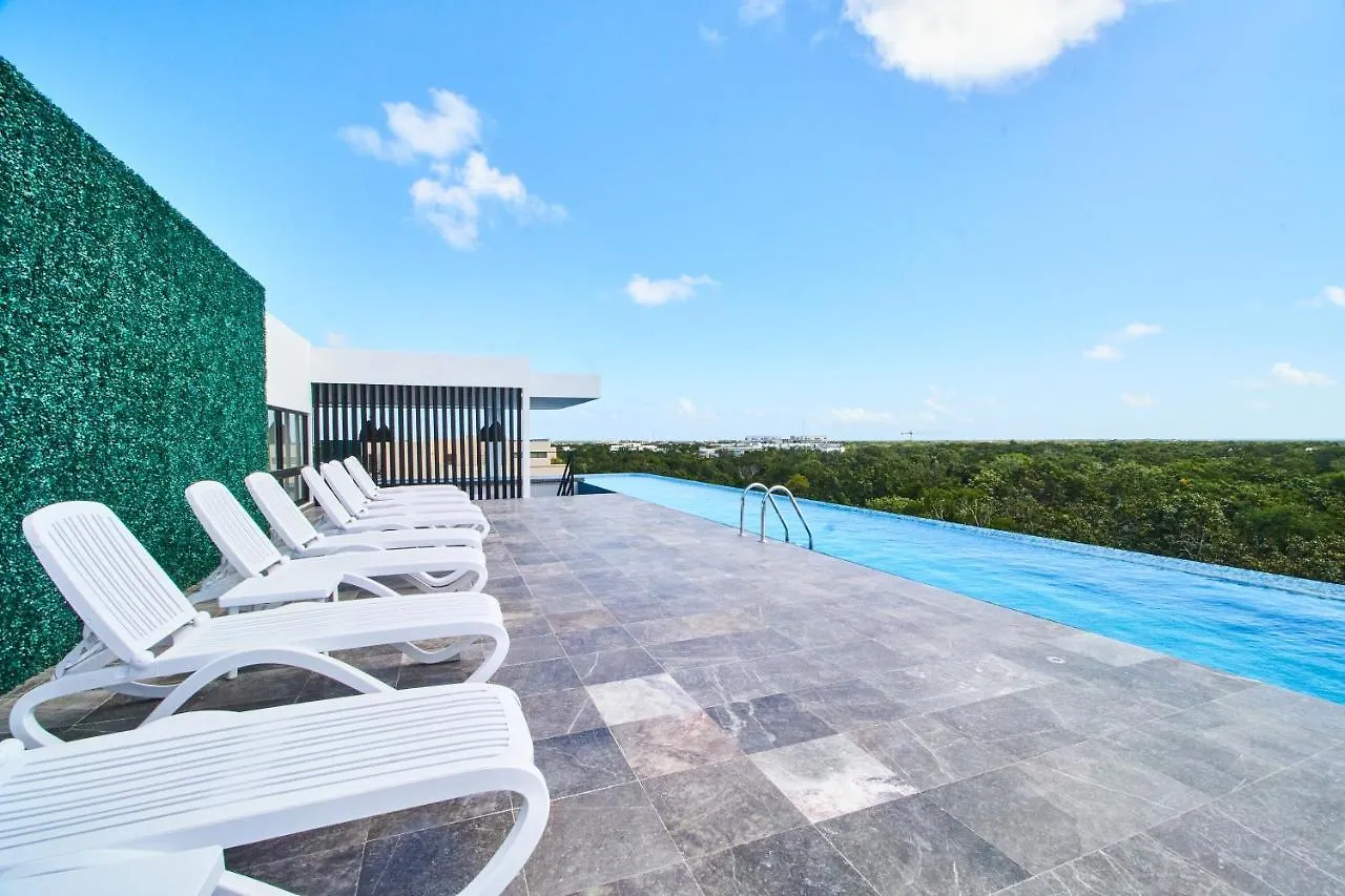 Ph Hamlet -Private Pool & Roof & Beach Club Access Tulum Messico