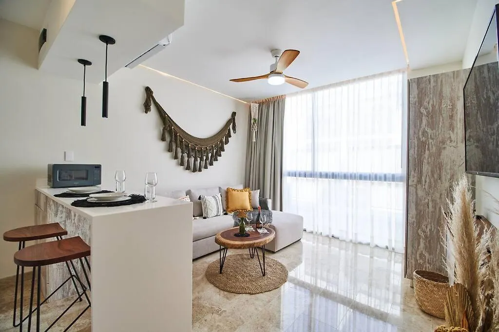 Appartamento Ph Hamlet -Private Pool & Roof & Beach Club Access Tulum